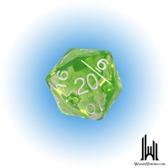 XL D20: DIFFUSION SLIME GREEN